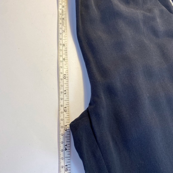 Zara Z 1975 Denim Pull On Black Silver Jogger Pants Women Small - Picture 6 of 10